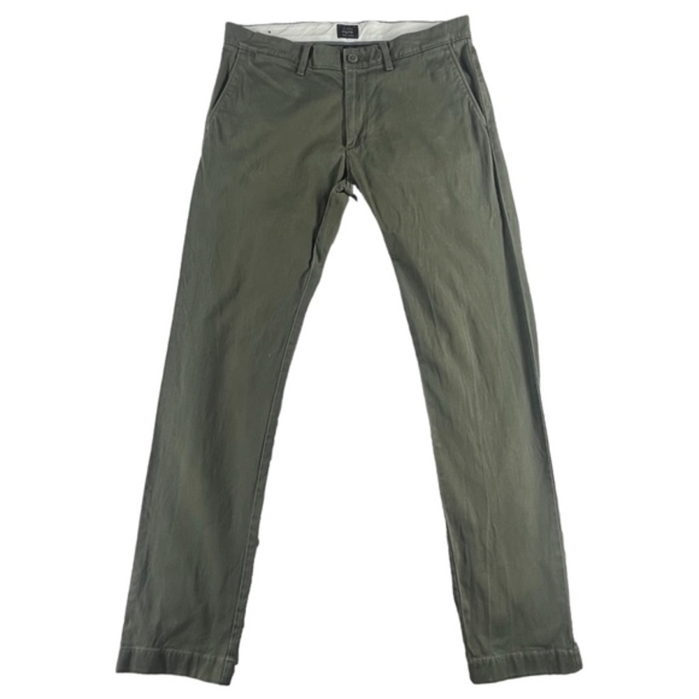 J. Crew Mens Pants Stretch Green size 31 - 10677